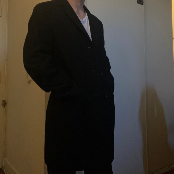 Banana Republic Trench coat Black in Small - Picture 2 of 6
